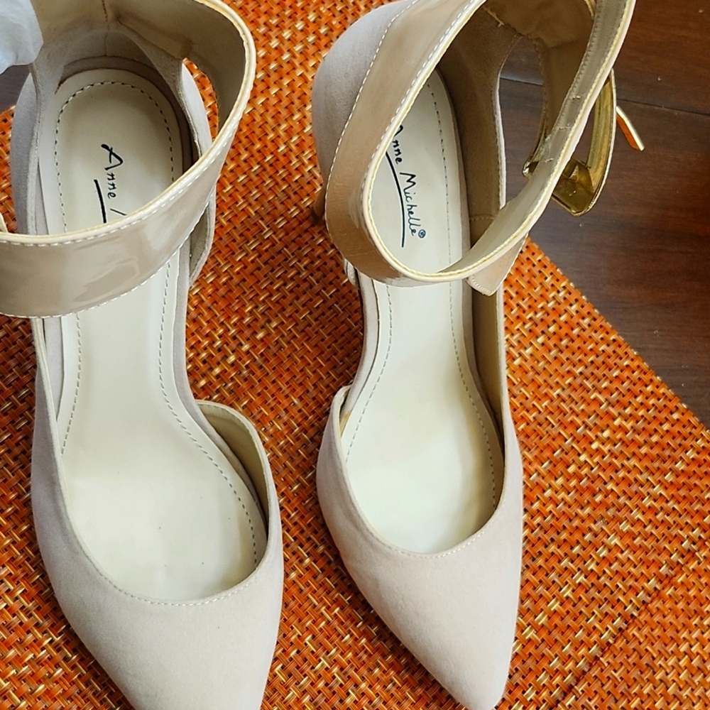 Natural color shoes